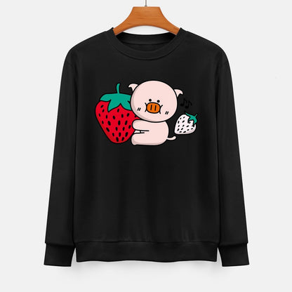  Front Patterned Long Sleeve TopEasy-Care Promotional