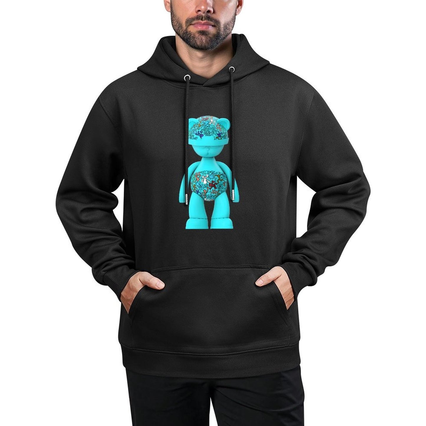 Hoodie Front PatternModern Clean