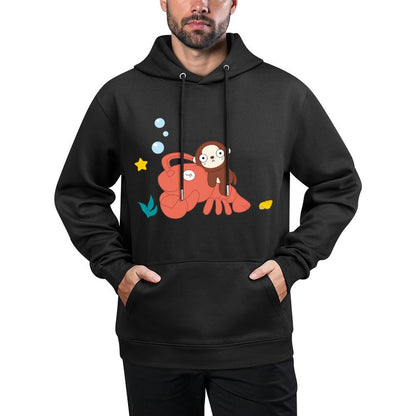 IPBR 250g Hooded Pocket Sweatshirt Front GraphicMen's Hooded  Sweatshirt4000424