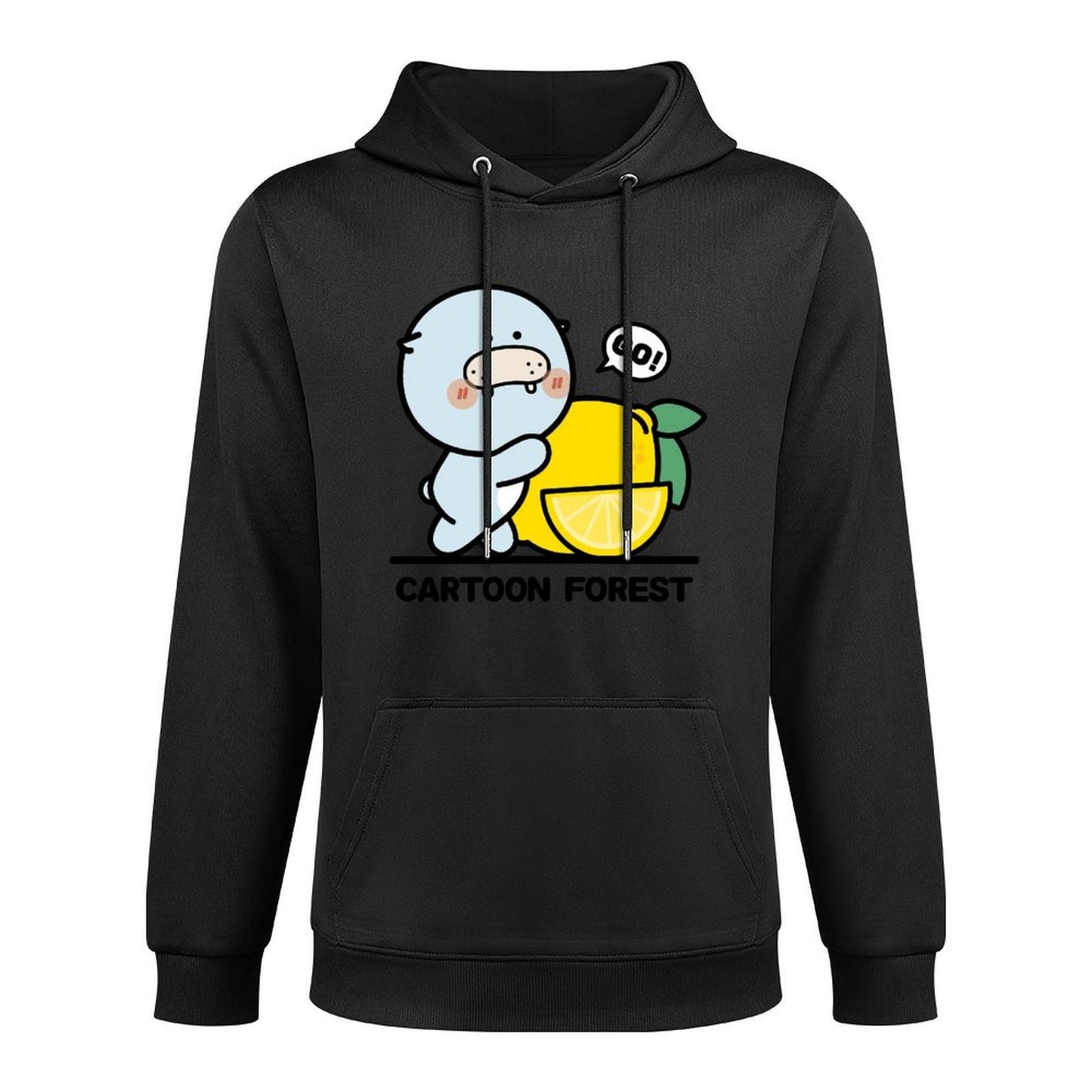 Front Graphic HoodiesRelaxed Batch-Printed