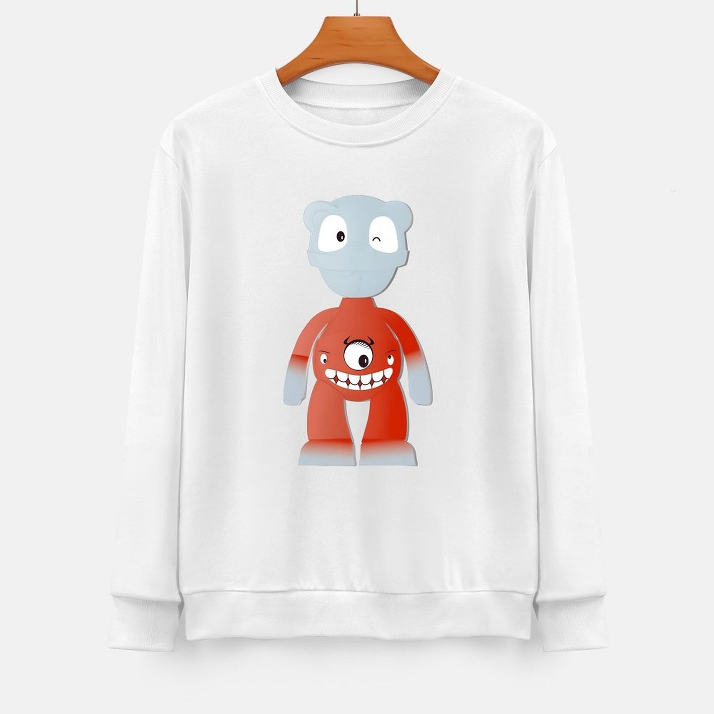 Long Sleeve With Front PatternLooseFit Design-Your-Own