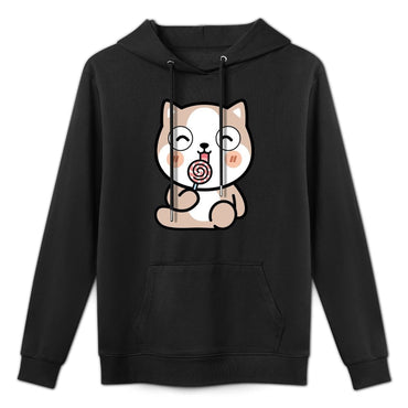 Tear-Resistant SoftFeel Front Graphic Hoodies