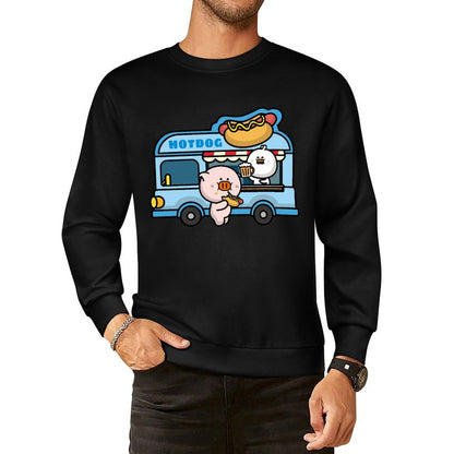 IPBR 250g Crew Neck Long Sleeve Sweatshirt Front GraphicCrew Neck Long Sleeve Sweatshirt4000048