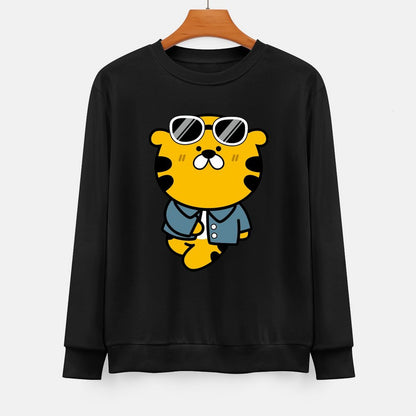  Front Patterned Long Sleeve TopComfort Outdoor