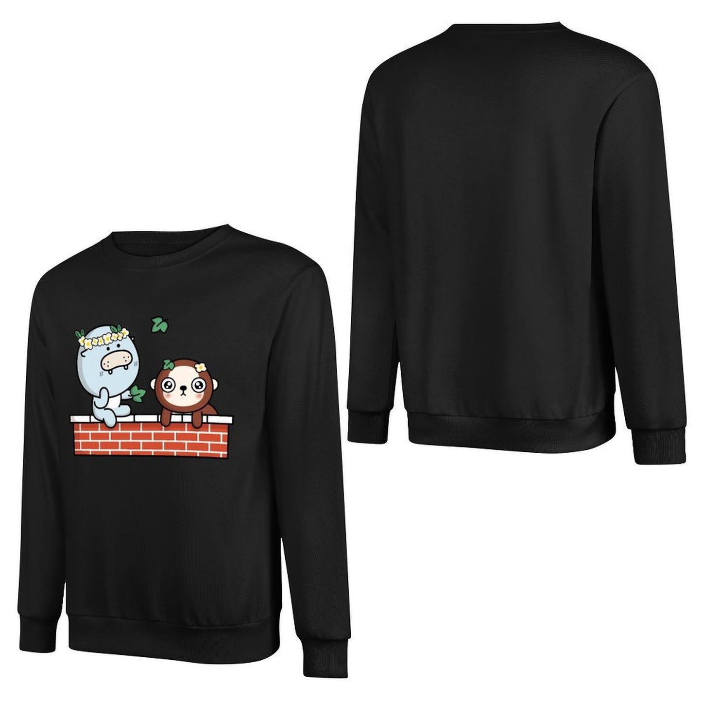 IPBR 250g Crew Neck Long Sleeve Sweatshirt Front GraphicCrew Neck Long Sleeve Sweatshirt4001471