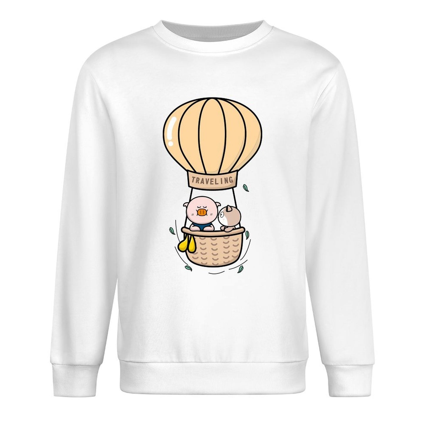 IPBR 250g Crew Neck Long Sleeve Sweatshirt Front GraphicCrew Neck Long Sleeve Sweatshirt4001534