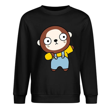 Front Patterned Long Sleeve TopDailyFit Fade-Resistant