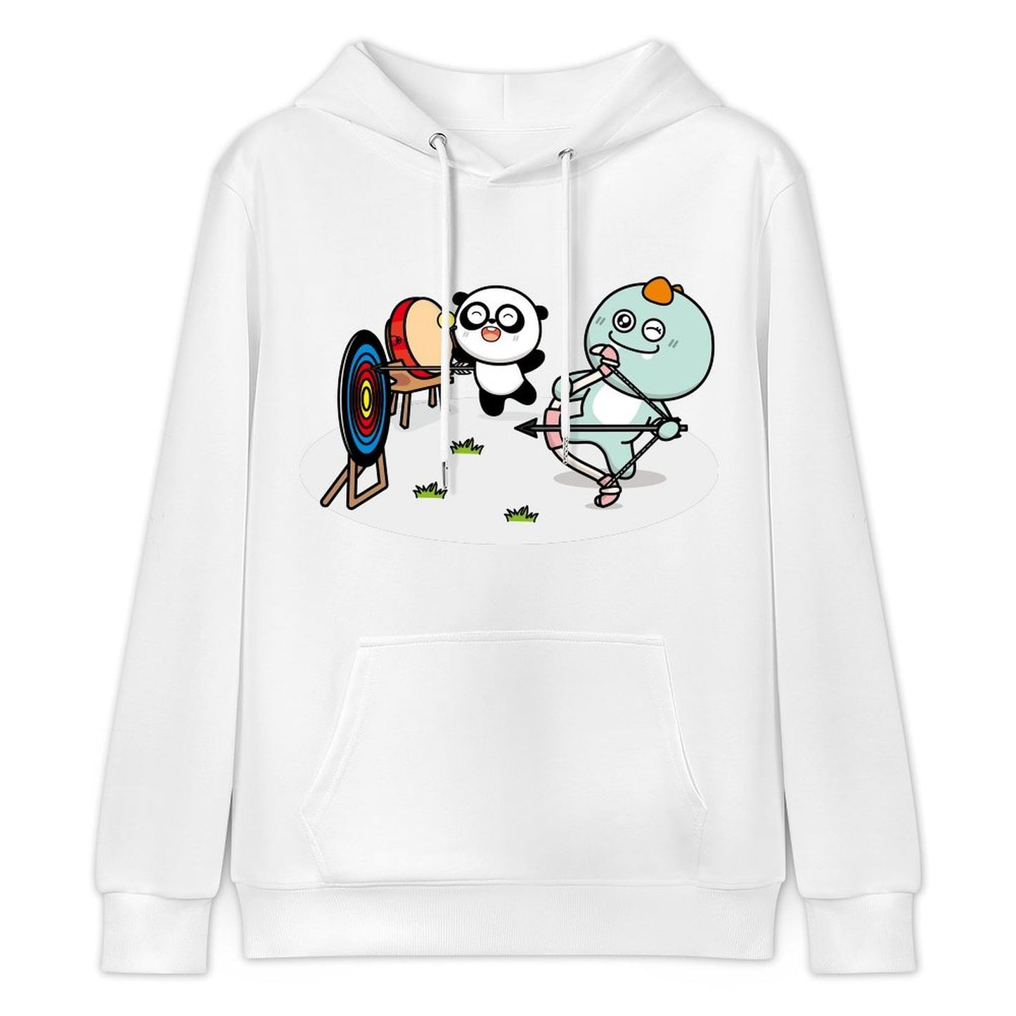 Print-Ready Oversized Front Graphic Hoodies