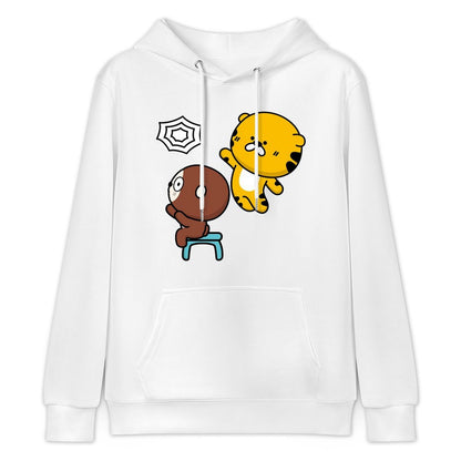 Clean Edges Casual Front Graphic Hoodies