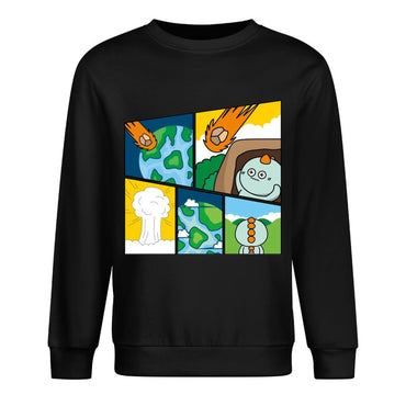 Front Patterned Long Sleeve TopSoftLine PremiumSeries