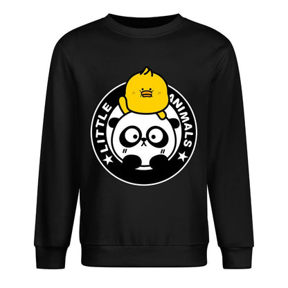 Front Patterned Long Sleeve TopRelaxFit Original