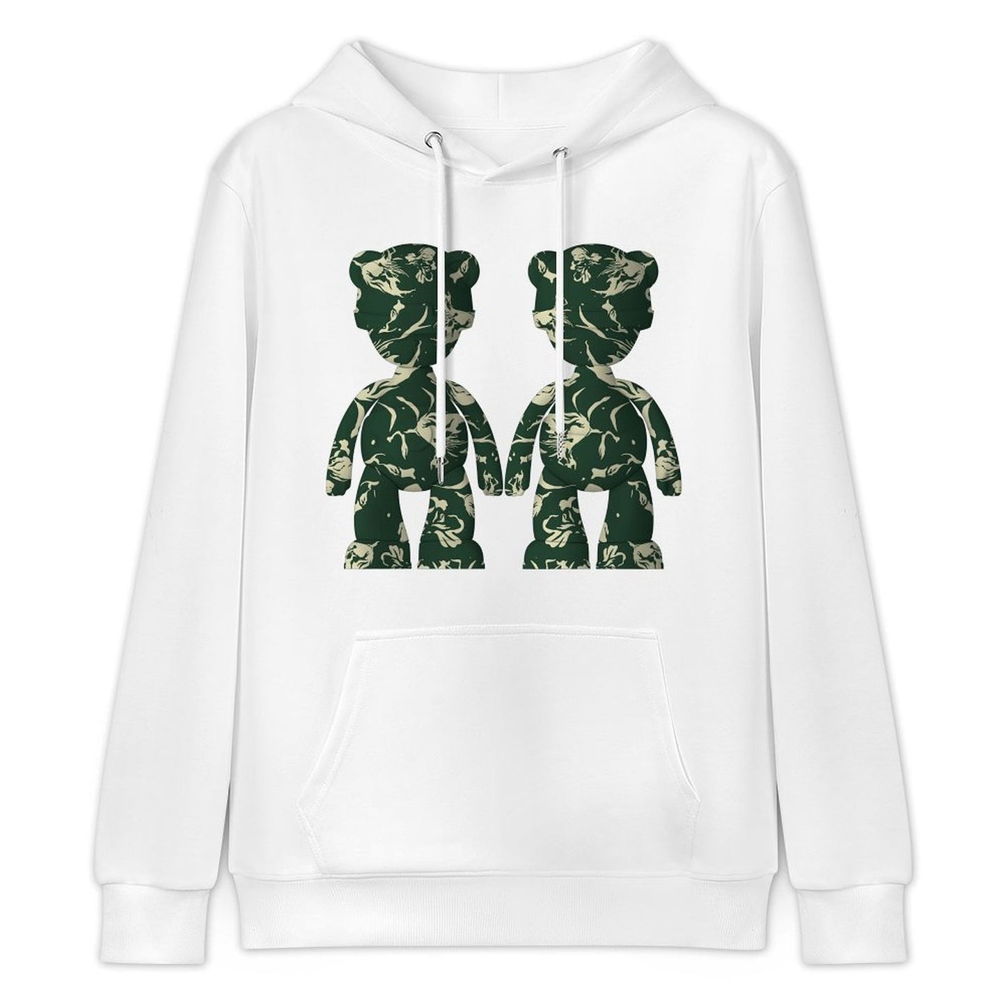 Hoodie Front PatternCleanCut BasicSeries