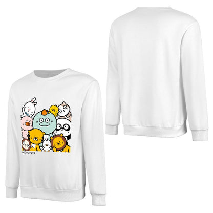 Front Patterned Long Sleeve TopIndoor Strong