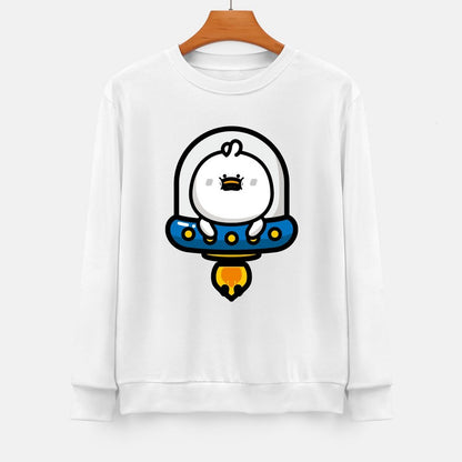 Front Patterned Long Sleeve TopAllSeason ClassicSeries