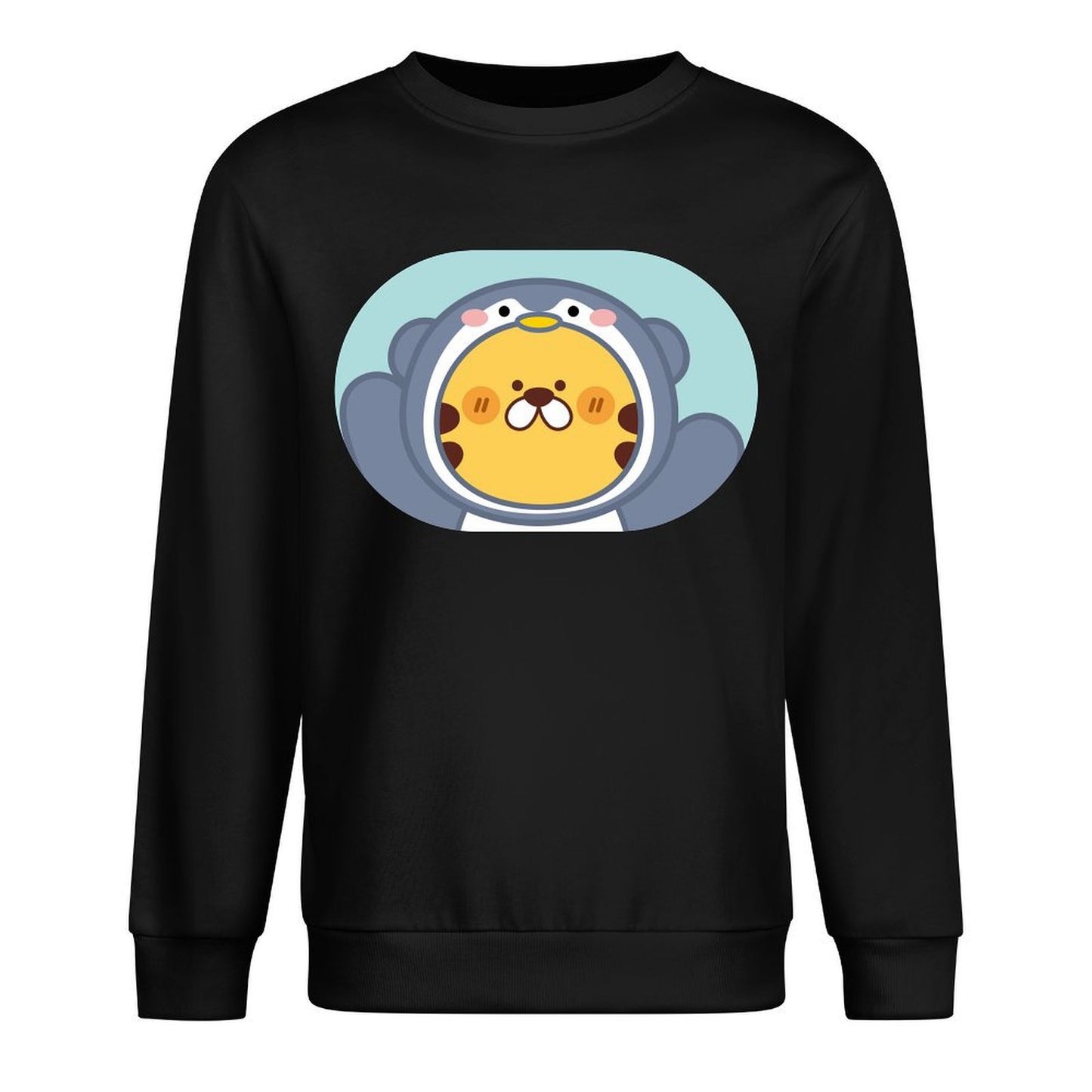 Front Patterned Long Sleeve TopActiveLine Solid