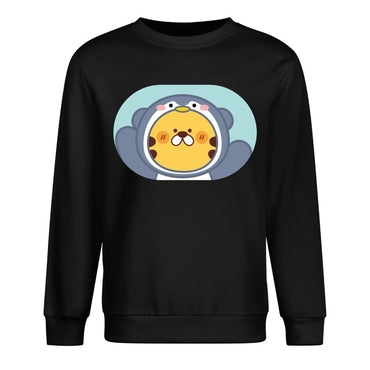 Front Patterned Long Sleeve TopActiveLine Solid