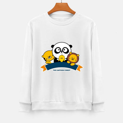 Front Patterned Long Sleeve TopEco-Conscious Slim Fit