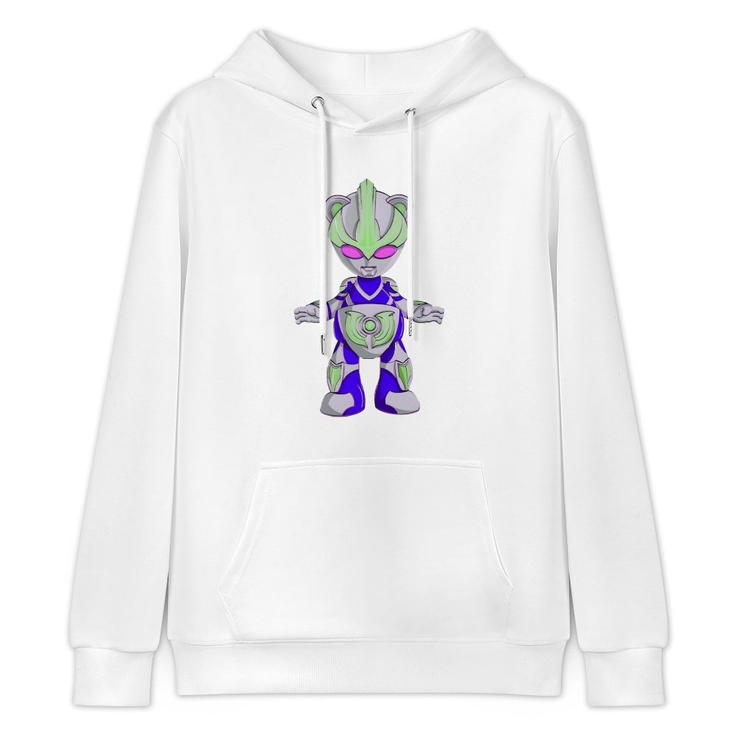 Hoodie Front PatternEssentialFit Tear-Resistant