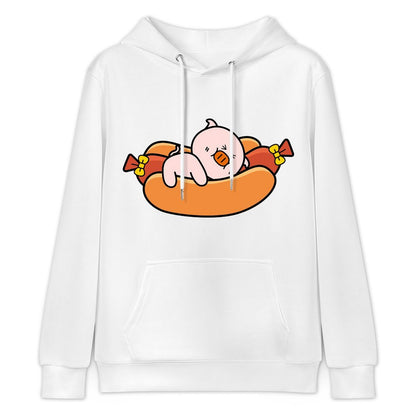 Double-Stitched ComfortFit Front Graphic Hoodies