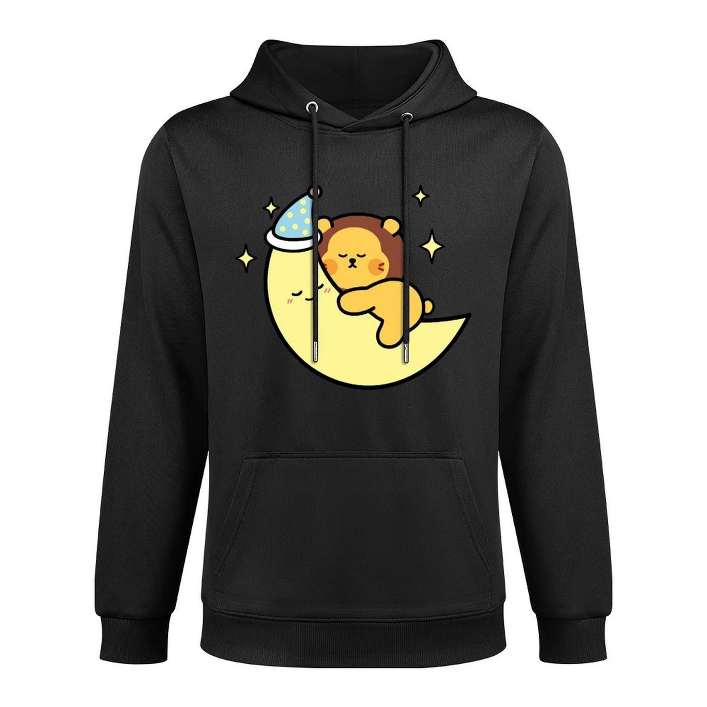 Neutral Vibrant Colors Front Graphic Hoodies