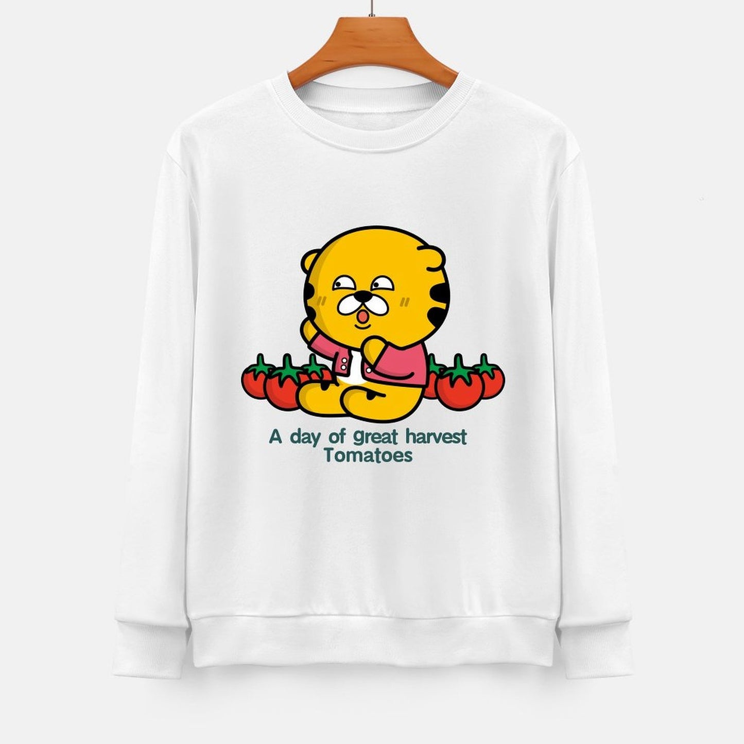 Front Patterned Long Sleeve TopMinimal TimelessStyle