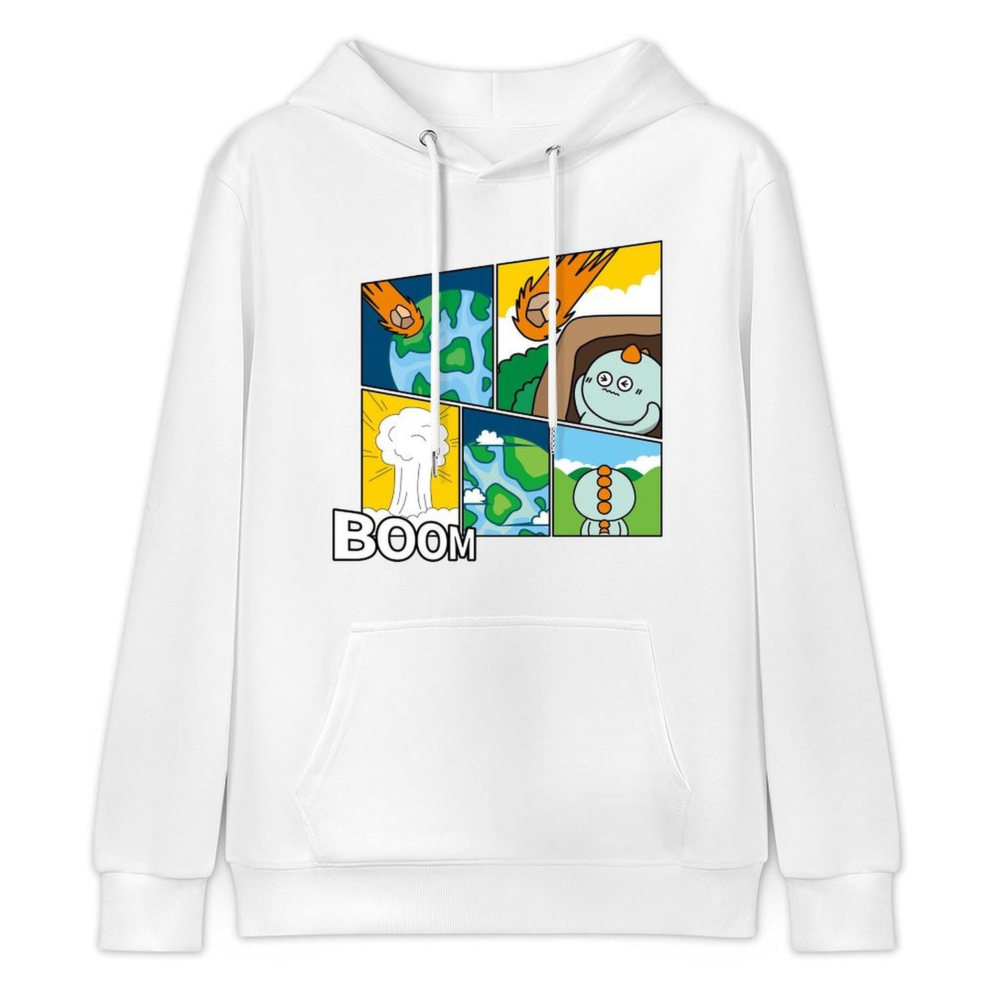 Minimalist Active Front Graphic Hoodies