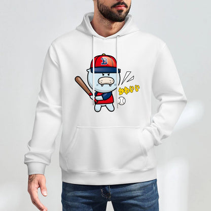 Logo-Ready High-Quality Front Graphic Hoodies