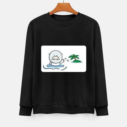  Front Patterned Long Sleeve TopFresh Strong