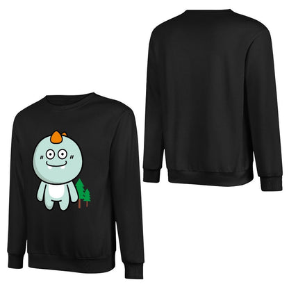 Front Patterned Long Sleeve TopUrban Heat-Transfer