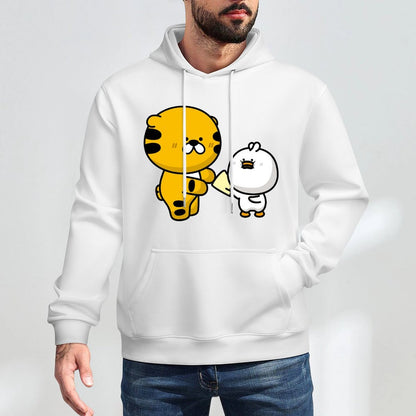 Minimal Street Front Graphic Hoodies
