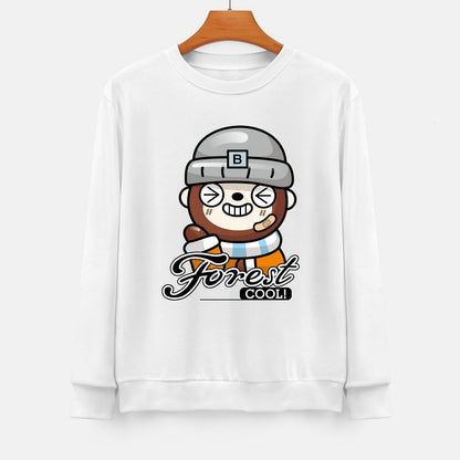 Front Patterned Long Sleeve TopSoftLine Strong