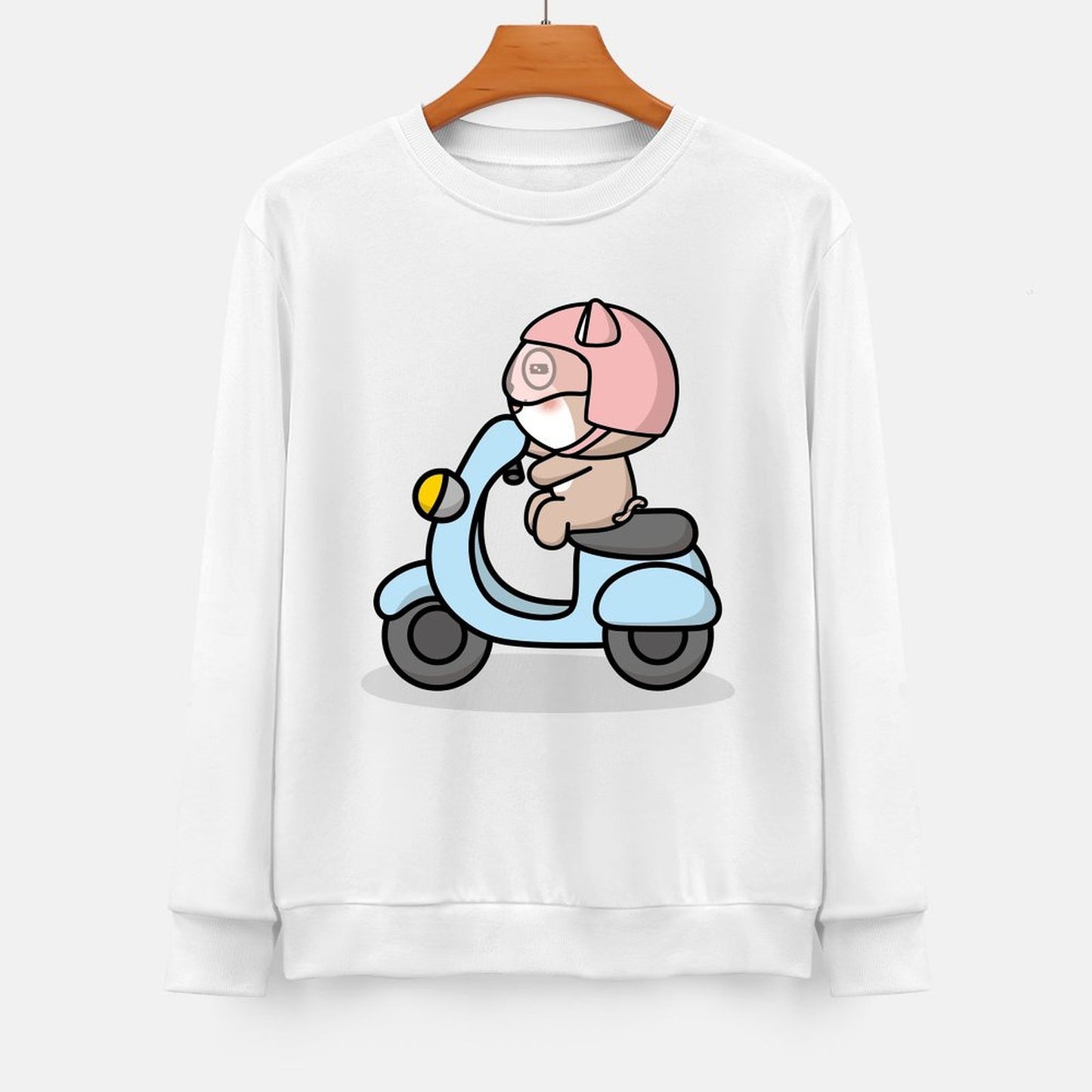 Front Patterned Long Sleeve TopPromotional Performance