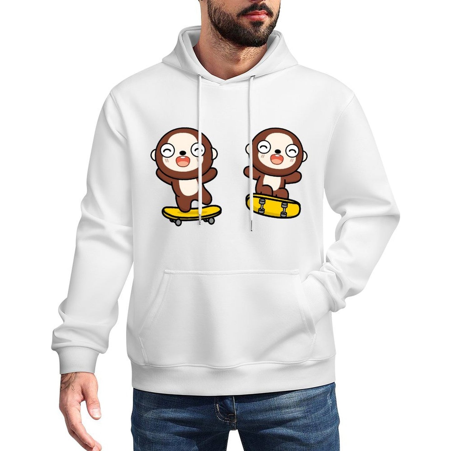 IPBR 250g Hooded Pocket Sweatshirt Front GraphicMen's Hooded  Sweatshirt4001560