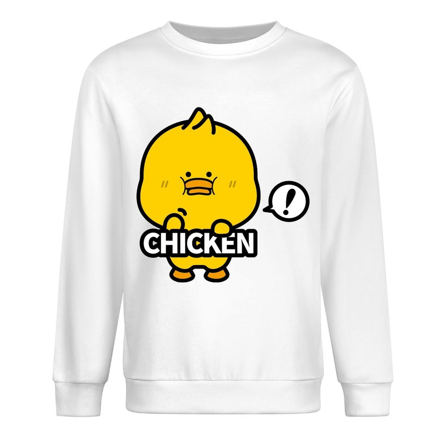 Front Patterned Long Sleeve TopStandard Regular