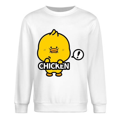 Front Patterned Long Sleeve TopStandard Regular