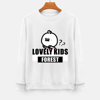 Front Patterned Long Sleeve TopMinimal EverydayFit