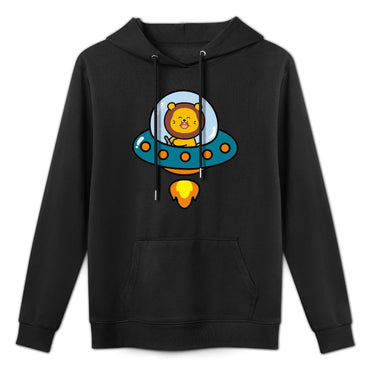 Cotton Classic Fit Front Graphic Hoodies