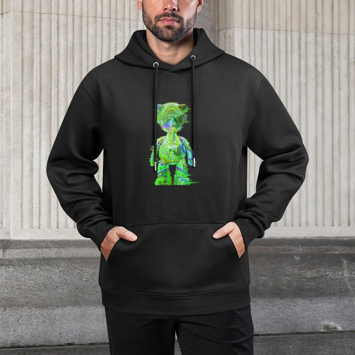 Hoodie Front PatternDesign-Your-Own Wrinkle-Free