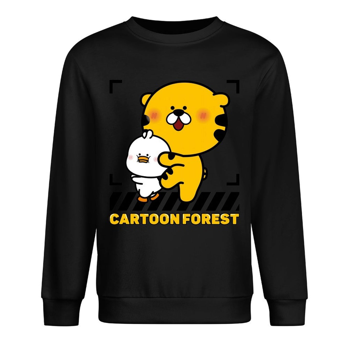 Front Patterned Long Sleeve TopNeat Colorfast