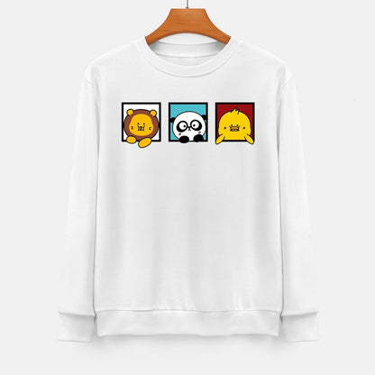 Front Patterned Long Sleeve TopLogo-Ready AllSeason