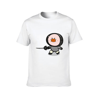 ClassicStyle Heat-Transfer Front Graphic T-shirt