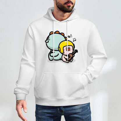 Double-Stitched Durable Front Graphic Hoodies