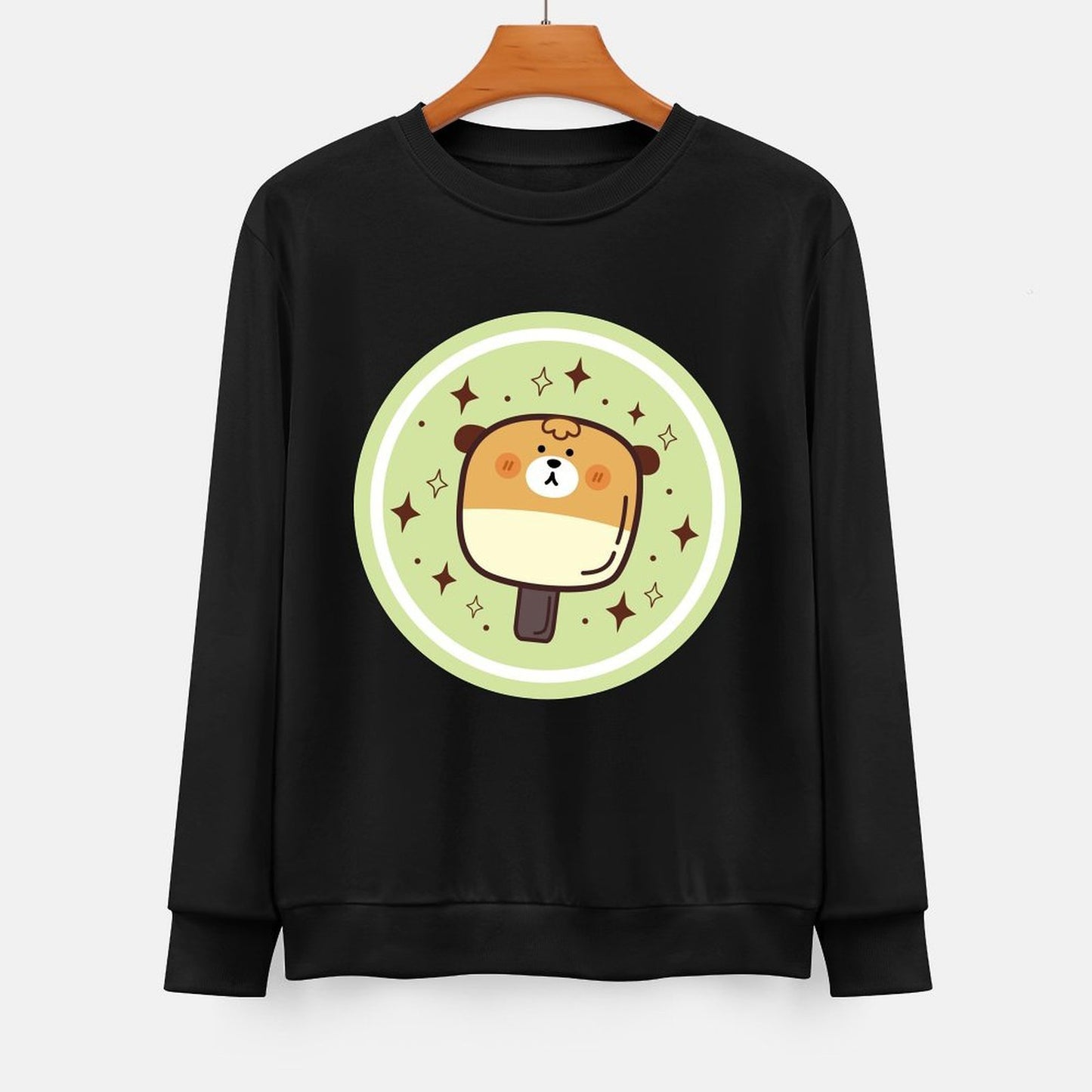  Front Patterned Long Sleeve TopPrint-Ready RegularFit