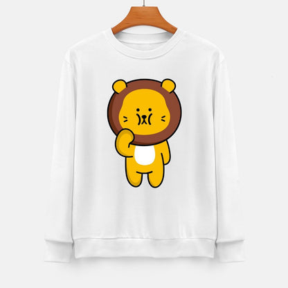 Front Patterned Long Sleeve TopBatch-Printed Original