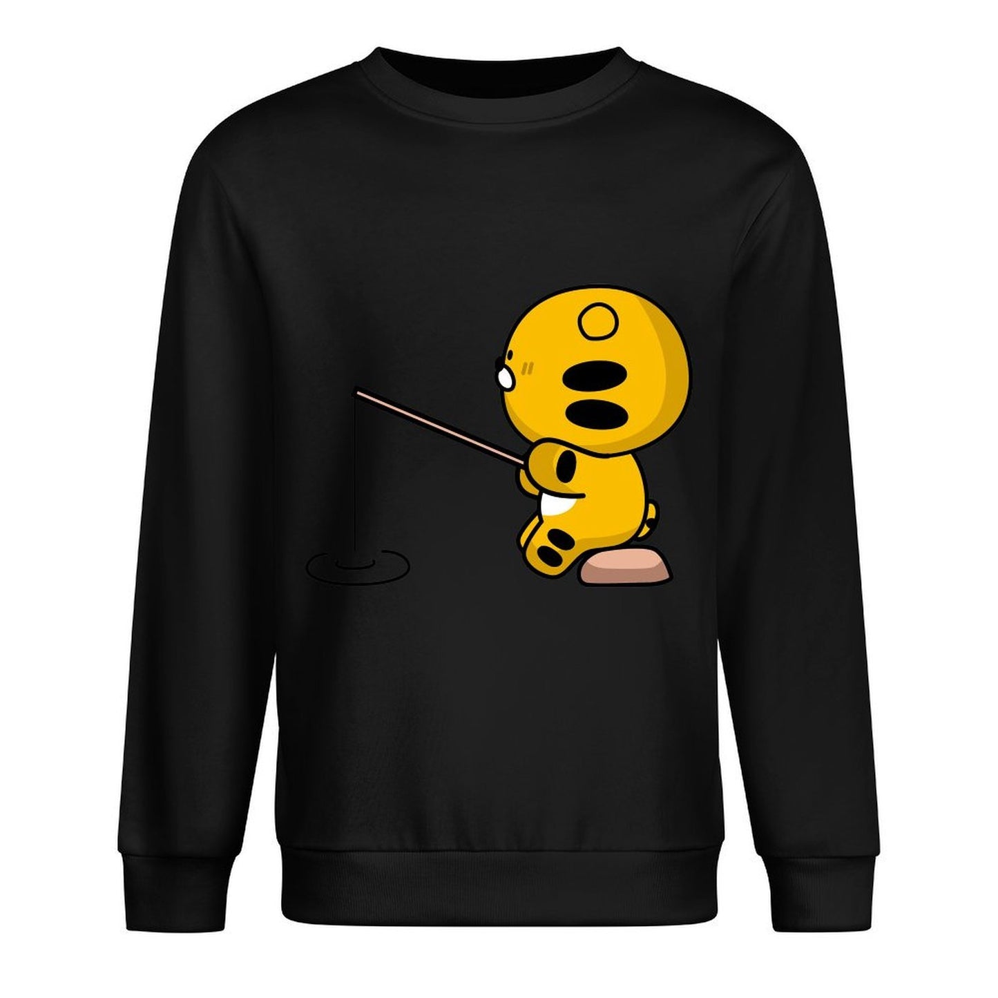 Front Patterned Long Sleeve TopPrinting Timeless