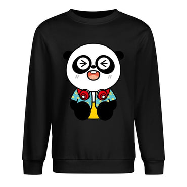 Front Patterned Long Sleeve Top100% Cotton Modern