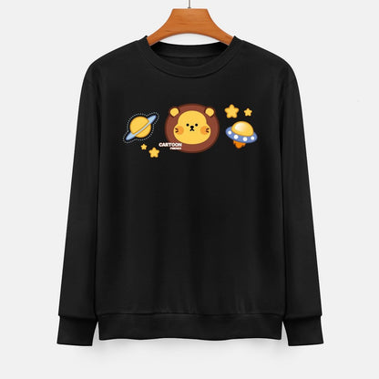  Front Patterned Long Sleeve TopClassic Fit TimelessStyle