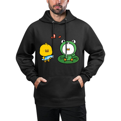 Soft Sleek Front Graphic Hoodies