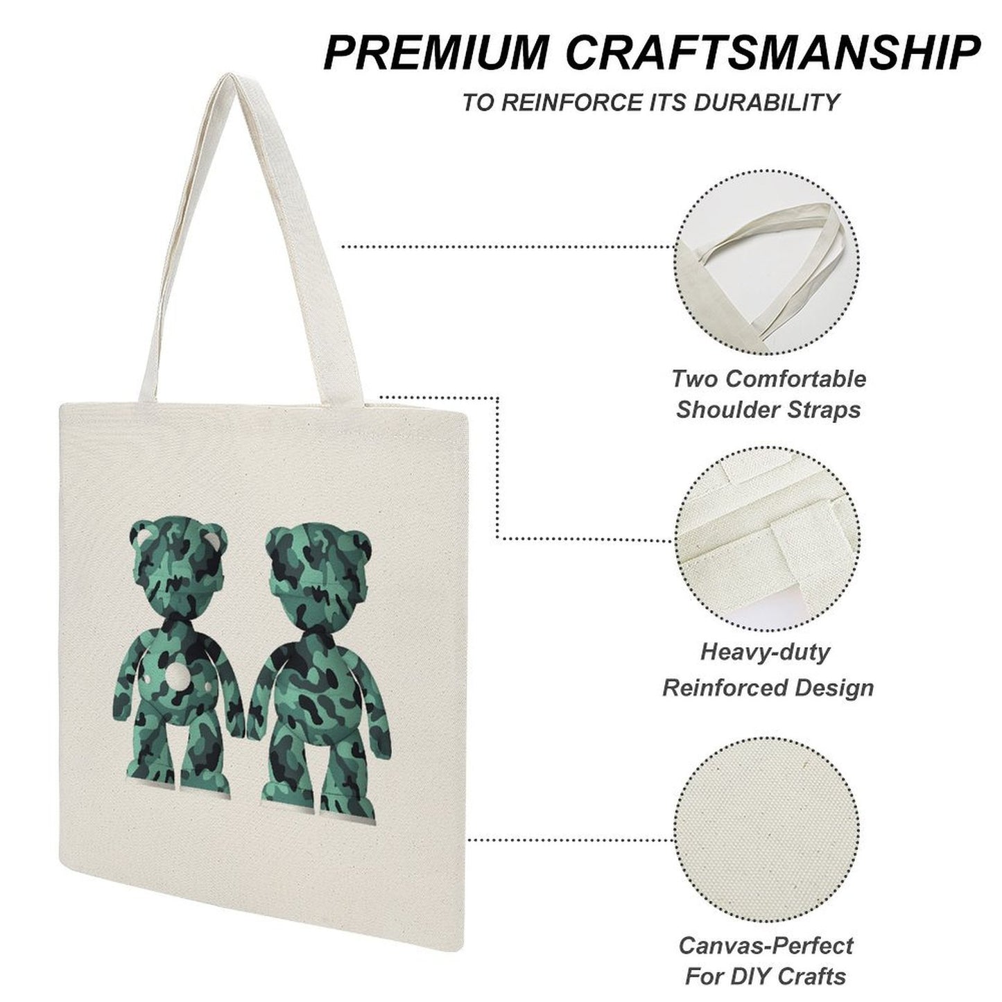 Uncomplicated Canvas Bag