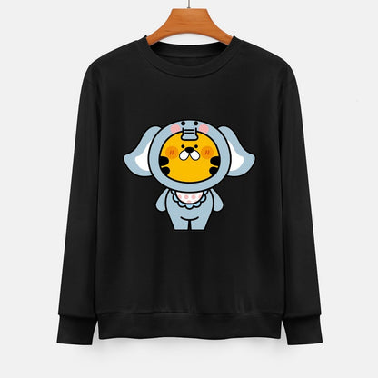  Front Patterned Long Sleeve TopComfortFit ActiveLine